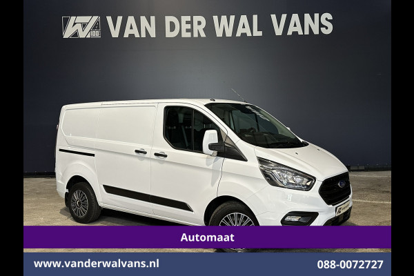 Ford Transit Custom 2.0 TDCI 131pk Automaat L1H1 Euro6 Airco | Navigatie | Apple Carplay | Adaptieve Cruisecontrol Android Auto, Parkeersensoren, Verwarmde voorruit, Stoelverwarming, Bijrijdersbank, LED