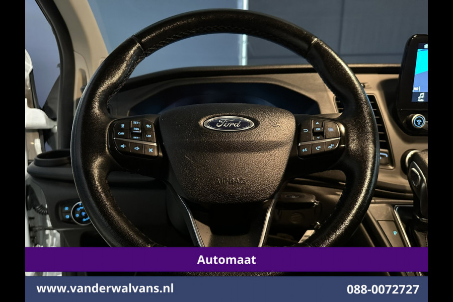 Ford Transit Custom 2.0 TDCI 131pk Automaat L1H1 Euro6 Airco | Navigatie | Apple Carplay | Adaptieve Cruisecontrol Android Auto, Parkeersensoren, Verwarmde voorruit, Stoelverwarming, Bijrijdersbank, LED