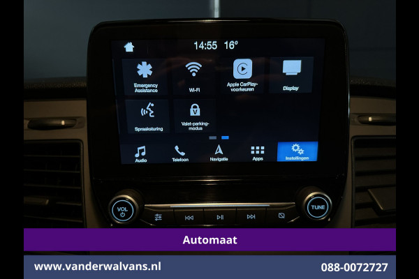 Ford Transit Custom 2.0 TDCI 131pk Automaat L1H1 Euro6 Airco | Navigatie | Apple Carplay | Adaptieve Cruisecontrol Android Auto, Parkeersensoren, Verwarmde voorruit, Stoelverwarming, Bijrijdersbank, LED