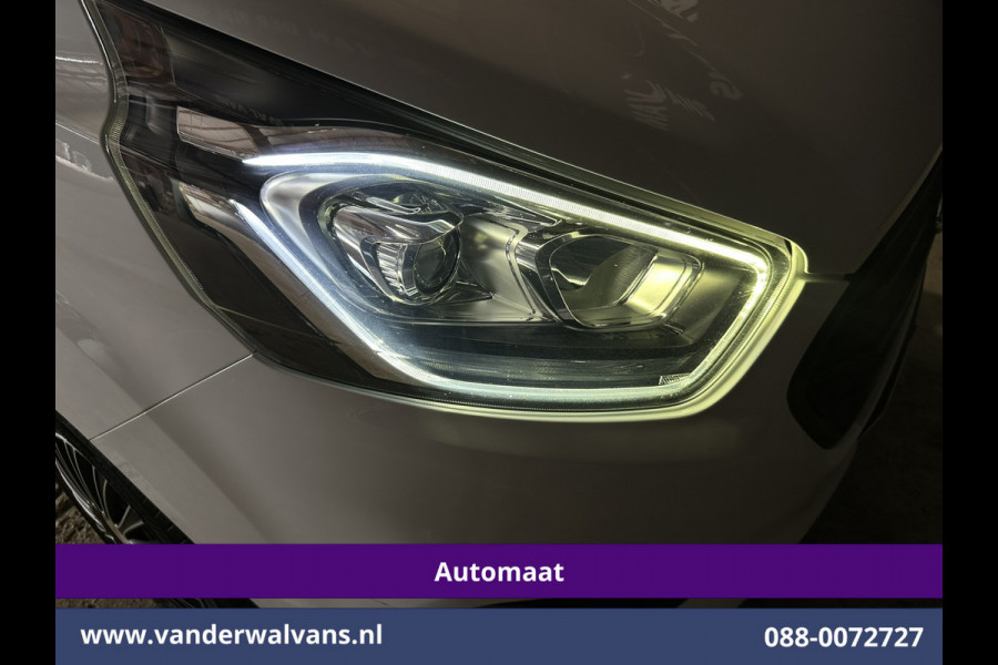 Ford Transit Custom 2.0 TDCI 131pk Automaat L1H1 Euro6 Airco | Navigatie | Apple Carplay | Adaptieve Cruisecontrol Android Auto, Parkeersensoren, Verwarmde voorruit, Stoelverwarming, Bijrijdersbank, LED