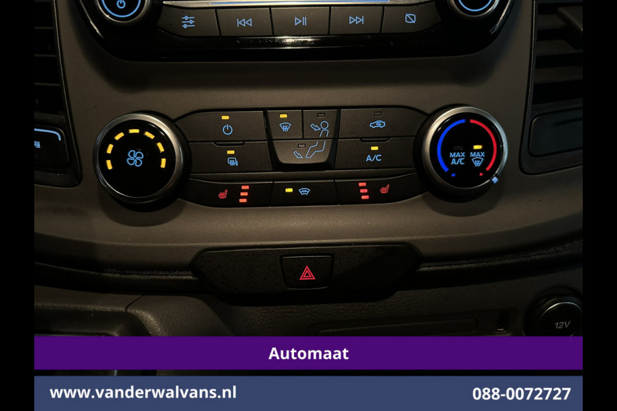 Ford Transit Custom 2.0 TDCI 131pk Automaat L1H1 Euro6 Airco | Navigatie | Apple Carplay | Adaptieve Cruisecontrol Android Auto, Parkeersensoren, Verwarmde voorruit, Stoelverwarming, Bijrijdersbank, LED