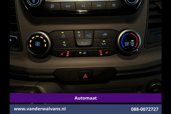 Ford Transit Custom 2.0 TDCI 131pk Automaat L1H1 Euro6 Airco | Navigatie | Apple Carplay | Adaptieve Cruisecontrol Android Auto, Parkeersensoren, Verwarmde voorruit, Stoelverwarming, Bijrijdersbank, LED