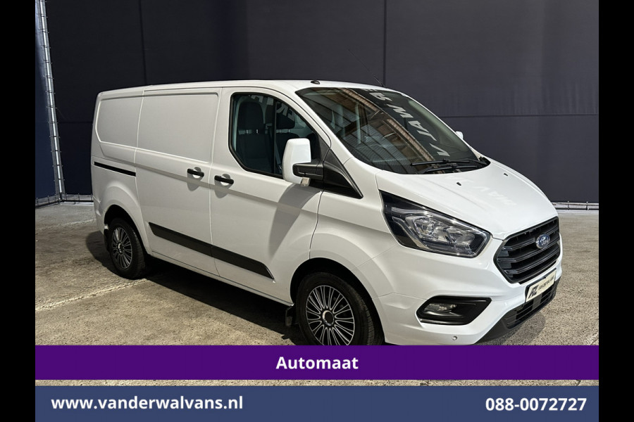 Ford Transit Custom 2.0 TDCI 131pk Automaat L1H1 Euro6 Airco | Navigatie | Apple Carplay | Adaptieve Cruisecontrol Android Auto, Parkeersensoren, Verwarmde voorruit, Stoelverwarming, Bijrijdersbank, LED