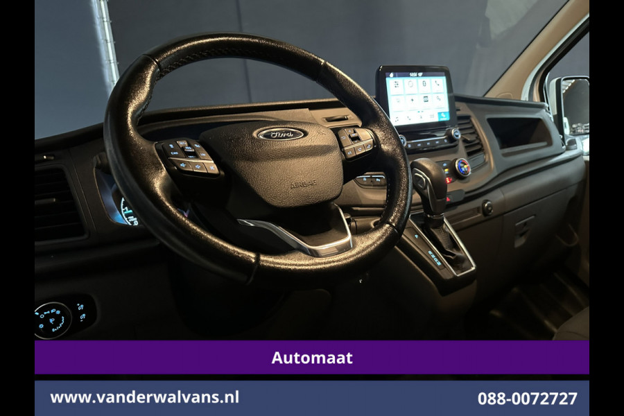 Ford Transit Custom 2.0 TDCI 131pk Automaat L1H1 Euro6 Airco | Navigatie | Apple Carplay | Adaptieve Cruisecontrol Android Auto, Parkeersensoren, Verwarmde voorruit, Stoelverwarming, Bijrijdersbank, LED