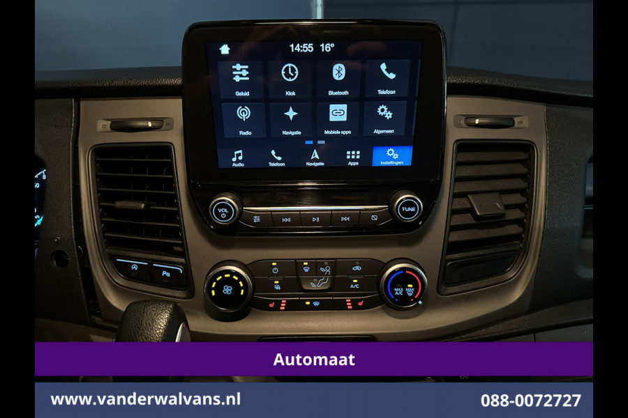 Ford Transit Custom 2.0 TDCI 131pk Automaat L1H1 Euro6 Airco | Navigatie | Apple Carplay | Adaptieve Cruisecontrol Android Auto, Parkeersensoren, Verwarmde voorruit, Stoelverwarming, Bijrijdersbank, LED