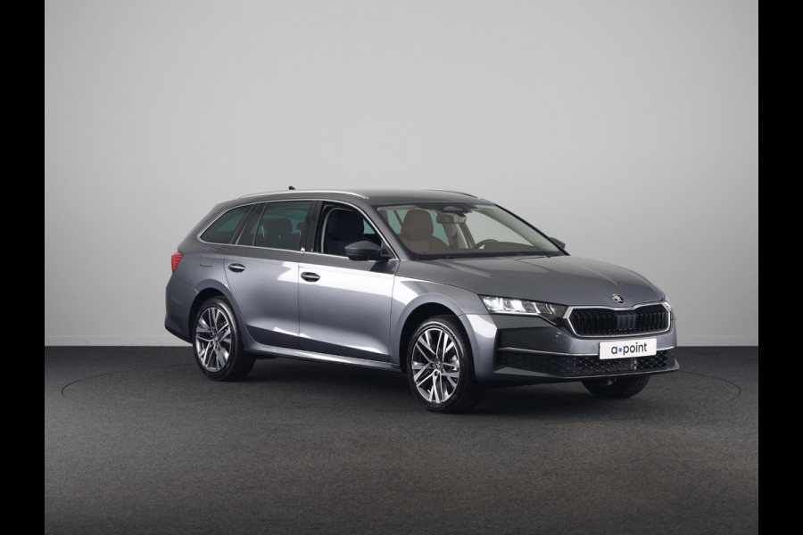 Škoda Octavia Combi 1.5 TSI MHEV Business Edition Plus 150 pk 7 versn. DSG | Chrome Pakket | Trekhaak | Winter Pakket | Lichtmetalen velgen 18" Lerna Antraciet