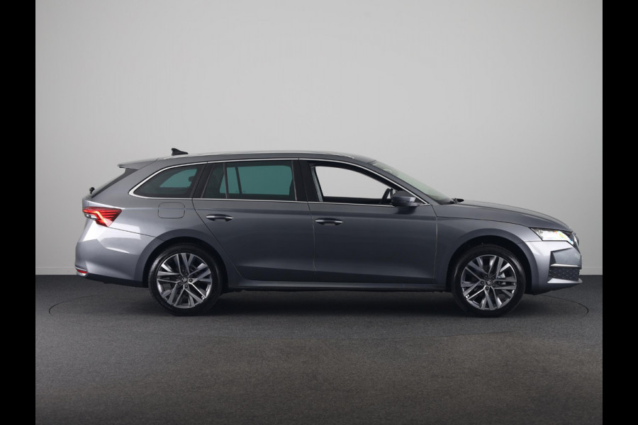 Škoda Octavia Combi 1.5 TSI MHEV Business Edition Plus 150 pk 7 versn. DSG | Chrome Pakket | Trekhaak | Winter Pakket | Lichtmetalen velgen 18" Lerna Antraciet