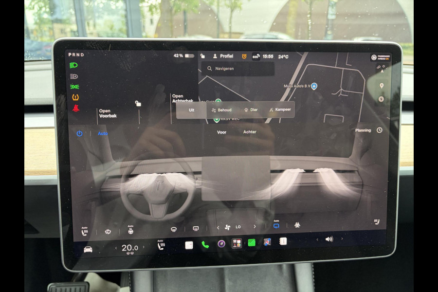 Tesla Model Y Long Range AWD 75 kWh SOH 97%| QUICKSILVER!| TESLA FABRIEKSGARANTIE TOT 05-2027/ 80.000KM | FABRIEKSGARANTIE OP ACCU & AANDRIJFLIJN TOT 2031 OF 192.000 KM |