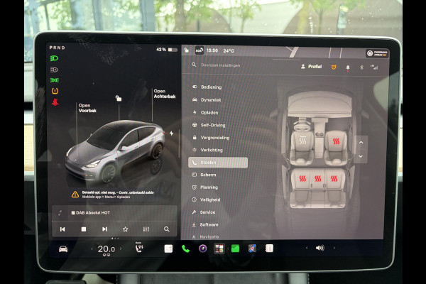Tesla Model Y Long Range AWD 75 kWh SOH 97%| QUICKSILVER!| TESLA FABRIEKSGARANTIE TOT 05-2027/ 80.000KM | FABRIEKSGARANTIE OP ACCU & AANDRIJFLIJN TOT 2031 OF 192.000 KM |