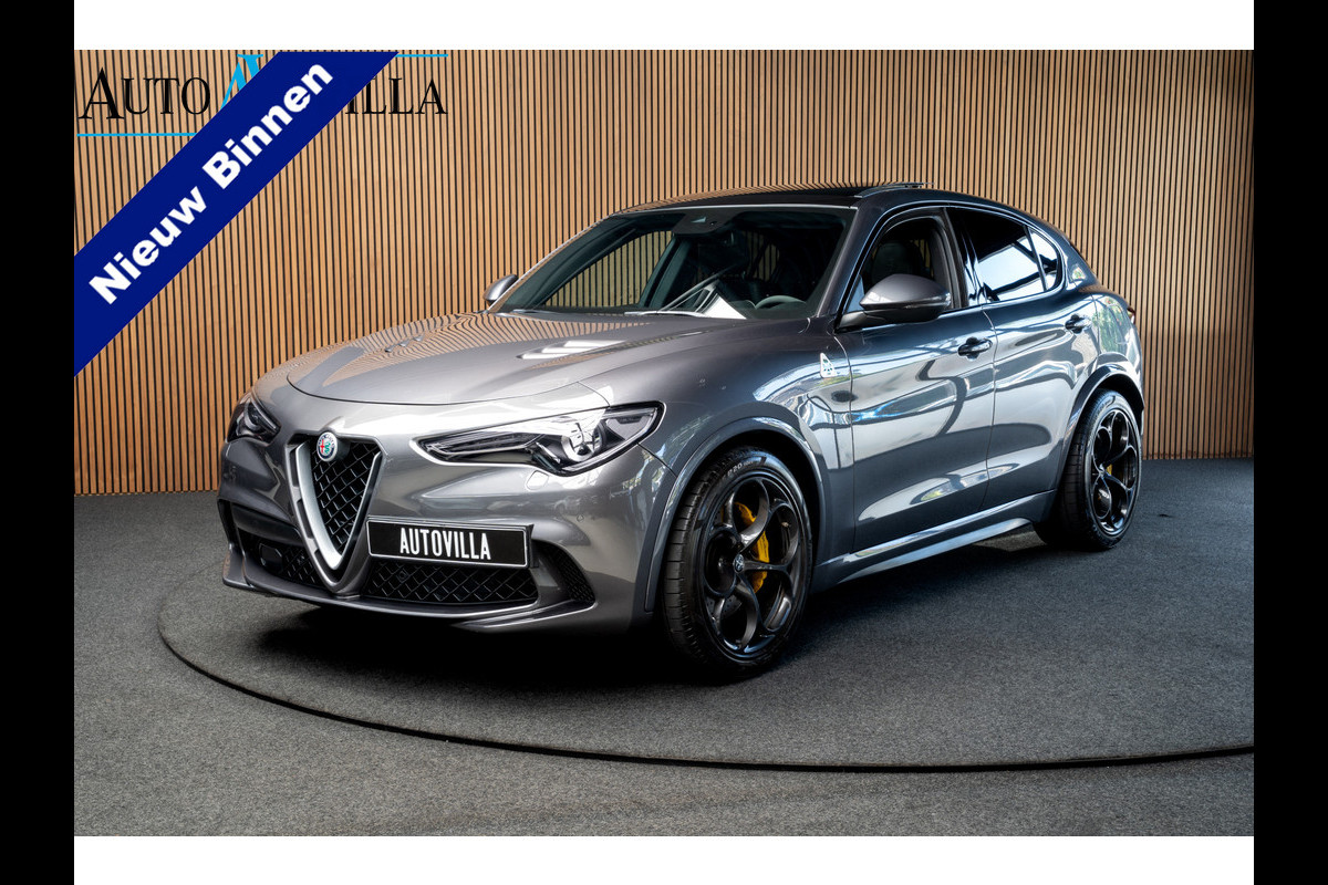 Alfa Romeo Stelvio 2.9 V6 AWD Quadrifoglio Seat Pack Harman Kardon Panorama Cruise Control Adaptief