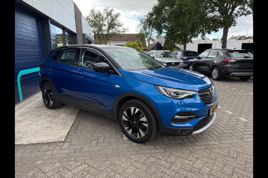 Opel Grandland X 1.6 Turbo Hybrid Elegance Plug in Navigatie Lederen bekleding Trekhaak Full LED Dode hoekdetectie