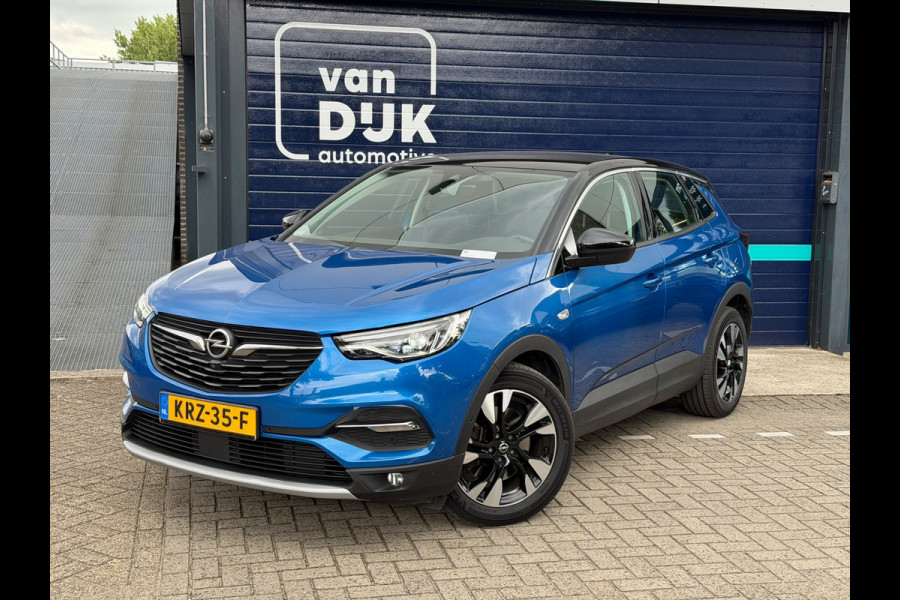 Opel Grandland X 1.6 Turbo Hybrid Elegance Plug in Navigatie Lederen bekleding Trekhaak Full LED Dode hoekdetectie