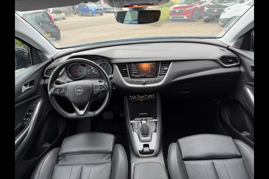 Opel Grandland X 1.6 Turbo Hybrid Elegance Plug in Navigatie Lederen bekleding Trekhaak Full LED Dode hoekdetectie