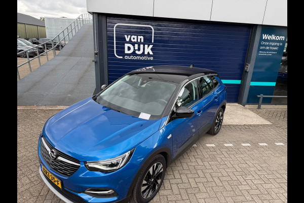 Opel Grandland X 1.6 Turbo Hybrid Elegance Plug in Navigatie Lederen bekleding Trekhaak Full LED Dode hoekdetectie