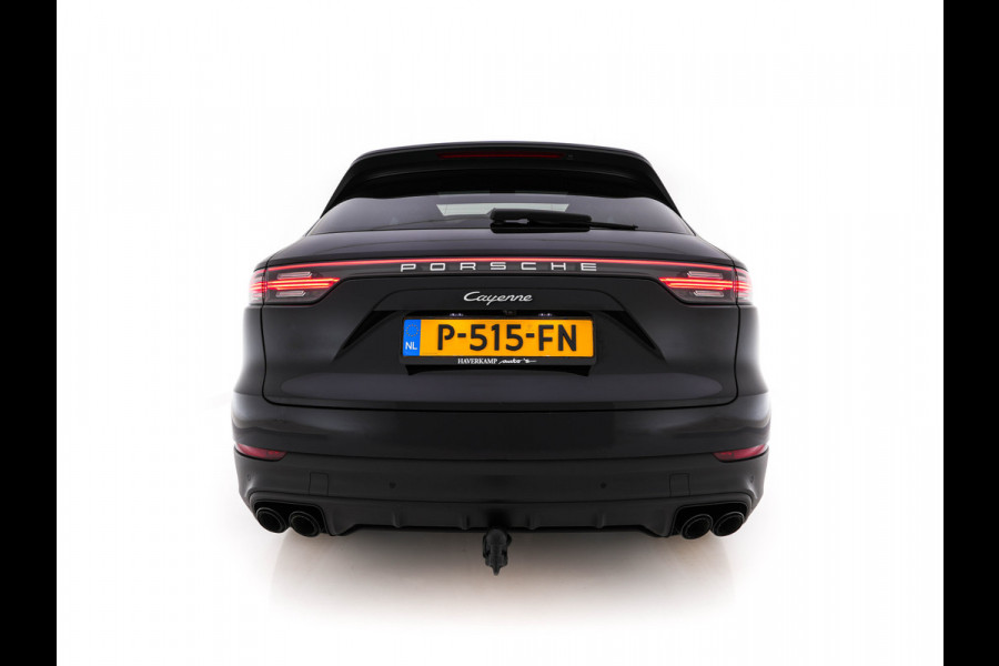 Porsche Cayenne 3.0 E-Hybrid (Plug-in) {SoH-100%} (INCL.BTW) *PANO | LEATHER | FULL-LED | SPORT-CHRONO | MEMORY-PACK | BOSE-SOUND | TOP-VIEW | HEATED-COMFORTSEATS | NAVI-FULLAMP | PRIVACY-GLASS | SHIFT-PADDLES | 22''ALU | TOWBAR*