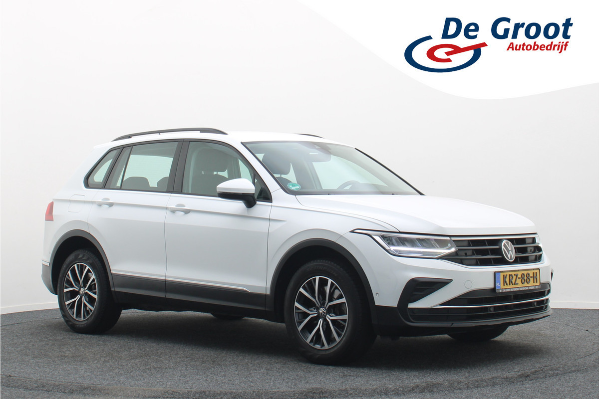 Volkswagen Tiguan 1.4 TSI DSG Plug-in Hybrid Life Navigatie, Camera, Apple CarPlay, ACC, Stoelverwarming, 17”, SOH 90.7%