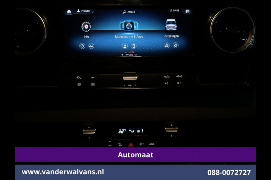 Mercedes-Benz Sprinter 317 CDI 170pk 9G-Tronic Automaat L3H2 Euro6 Airco | Camera | XXL MBUX | Navigatie | Apple Carplay Android Auto, Parkeersensoren, Bijrijdersbank