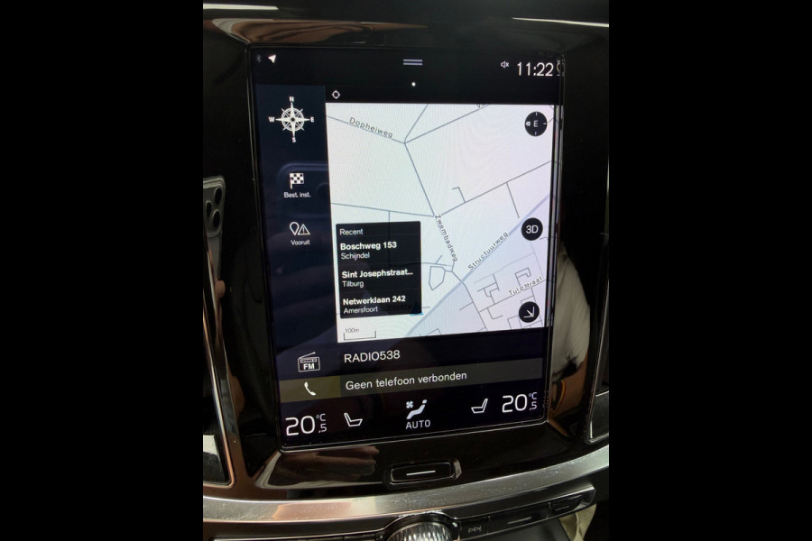 Volvo V60 2.0 B3 Momentum Advantage, leder sportinterieur, achteruitrijcamera, 19 inch, 1 e eigenaar, NL auto met nap