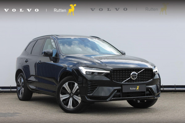 Volvo XC60 T8 455PK Automaat Plug-in hybrid AWD Plus Dark / Adaptieve Cruise control / Semi elektrisch wegklapbare trekhaak / 360 Camera / Stoel- en stuurverwarming / Panoramisch schuif-kanteldak / Elektrische achterklep / Elektrische stoelen met geheugen