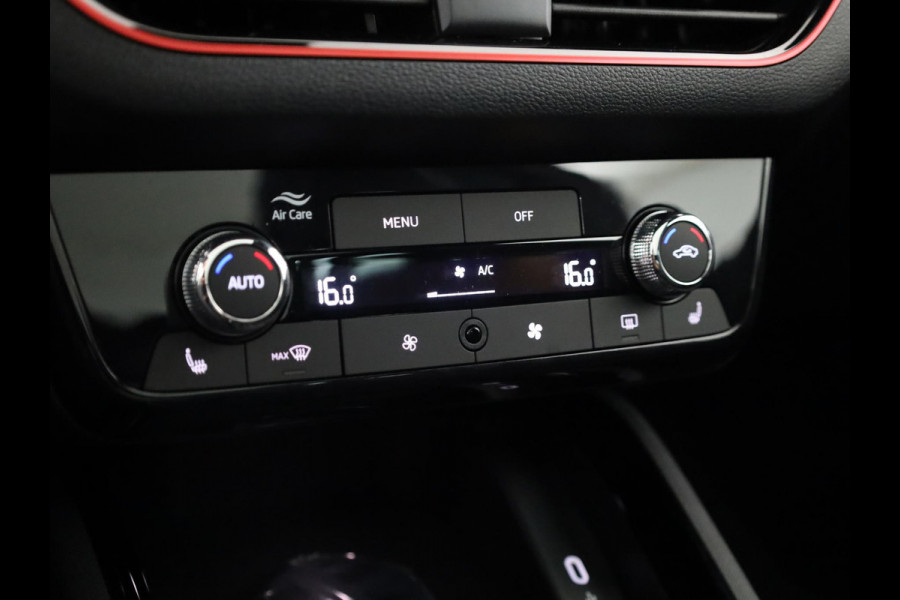 Škoda Kamiq 1.0 TSI Monte Carlo 115 pk 7 versn. DSG | Travel Assist Plus | Navigatie Pakket | Velgen: 18" lichtmetalen velgen Ursa Monte Carlo, zwart | Winter Premium & Charging