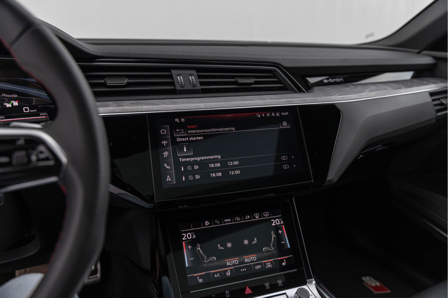 Audi Q8 Sportback e-tron SQ8 503pk Quattro 115 kWh Pano S-stoelen B&O HuD