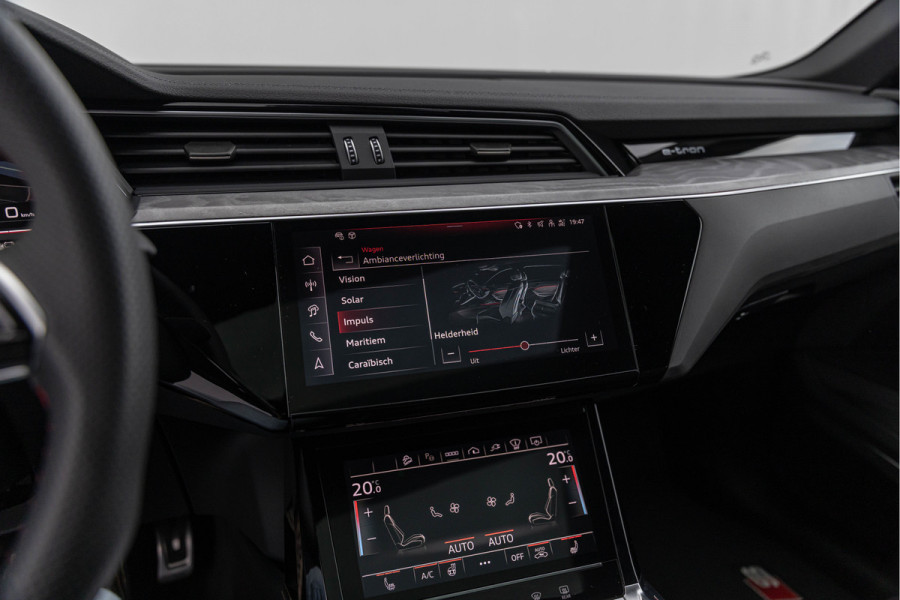 Audi Q8 Sportback e-tron SQ8 503pk Quattro 115 kWh Pano S-stoelen B&O HuD