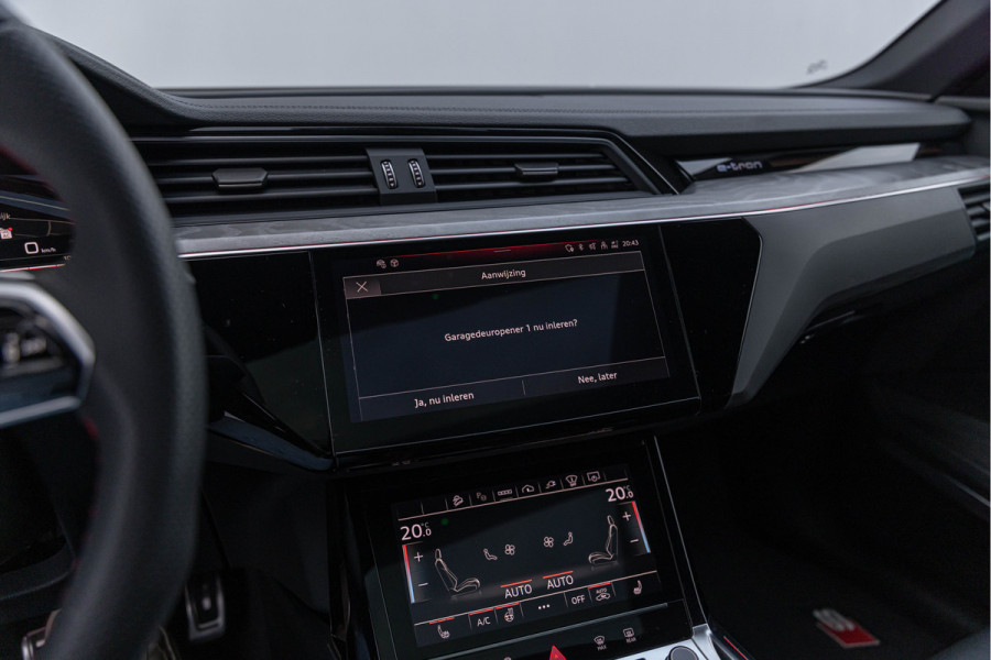 Audi Q8 Sportback e-tron SQ8 503pk Quattro 115 kWh Pano S-stoelen B&O HuD