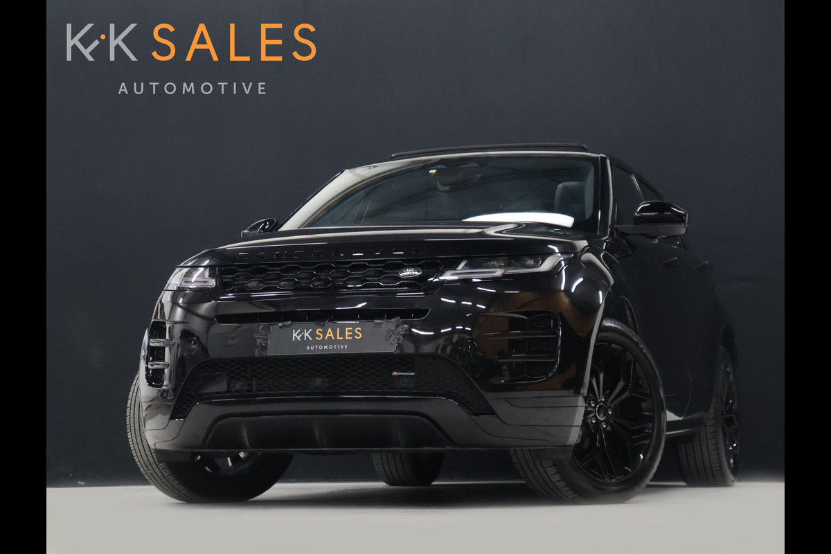 Land Rover Range Rover Evoque 1.5 P300e AWD R-Dynamic SE [SCHUIFKANTELDAK, MEMORY SEATS, APPLE CARPLAY, ANDROID, LED, ELEKTRISCHE ACHTERKLEP, PARKEER ASSISTENT, PDC V+A, CRUISE CONTROL, DIGITAL DASH, NAVIGATIE, CLIMATE CONTROL, KEYLESS START, 20" L