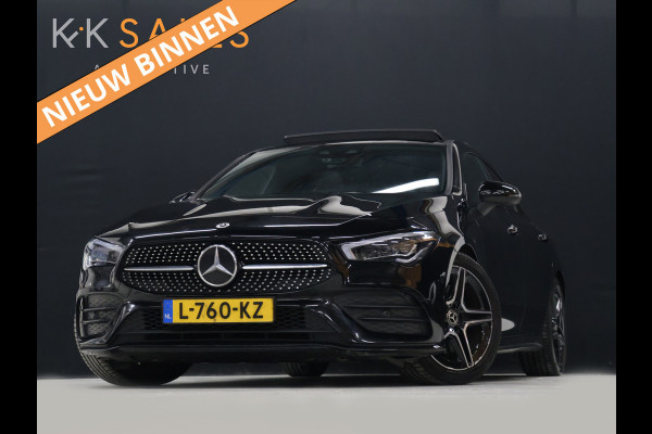 Mercedes-Benz CLA-Klasse 200 Business Solution AMG [SCHUIFKANTELDAK, AMG PAKKET, APPLE CARPLAY, ANDROID, WIDESCREEN COCKPIT, STOELVERWARMING, CAMERA, SFEERVERLICHTING, MULTIBEAM LED, PDC V+A, CRUISE CONTROL, NAVIGATIE, KEYLESS, CLIMATE CONTRO