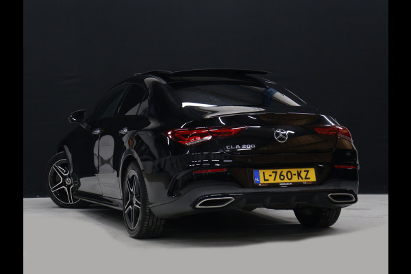 Mercedes-Benz CLA-Klasse 200 Business Solution AMG [SCHUIFKANTELDAK, AMG PAKKET, APPLE CARPLAY, ANDROID, WIDESCREEN COCKPIT, STOELVERWARMING, CAMERA, SFEERVERLICHTING, MULTIBEAM LED, PDC V+A, CRUISE CONTROL, NAVIGATIE, KEYLESS, CLIMATE CONTRO