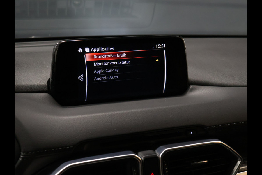 Mazda CX-5 2.0 SkyActiv-G 165 Skylease Luxury [HEAD-UP, 360° CAMERA, MEMORY SEATS, STOELVERWARMING, VOL LEDER, ELEKTRISCHE ACHTERKLEP, KEYLESS, ADAPTIVE LED, PDC V+A, CRUISE CONTROL, NAVIGATIE, PREMIUM AUDIO, CLIMATE CONTROL, STUURVERWAR