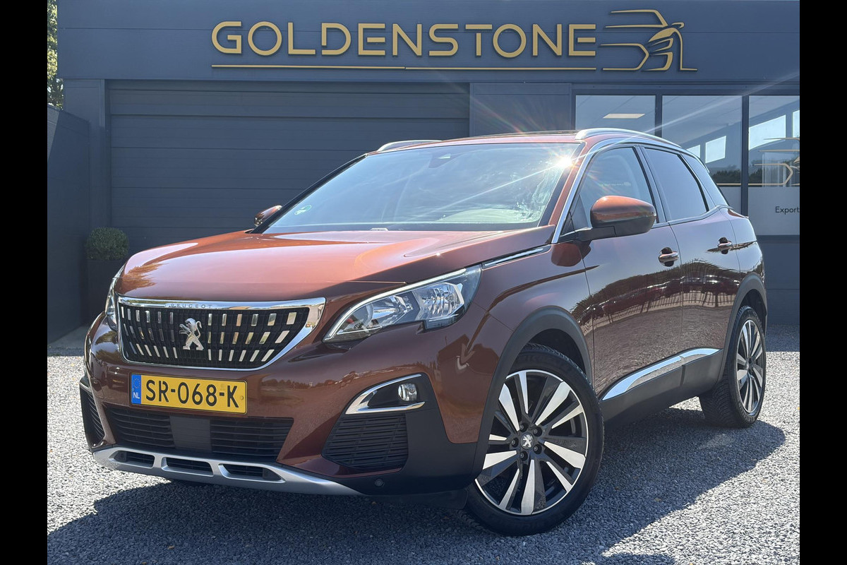 Peugeot 3008 1.2 PureTech Allure Distributieriem vv in 2025 l Pano l 360°Camera l Carplay l Dealer Onderhouden l Navi l Halfleder l Pdc l Keyless l 131pk l 6 Bak l Apk tot 12-2026