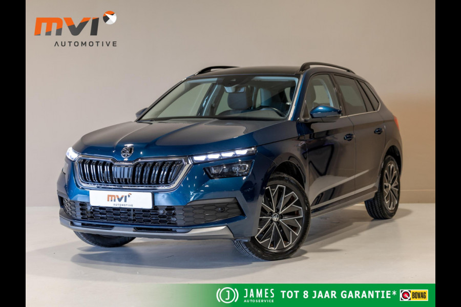 Škoda Kamiq 1.0 TSI Style 110pk / Elektrisch verstelbare stoelen / Panoramadak / Trekhaak / Dodehoek detectie / Achteruitrijcamera / Navigatie / Apple carplay /