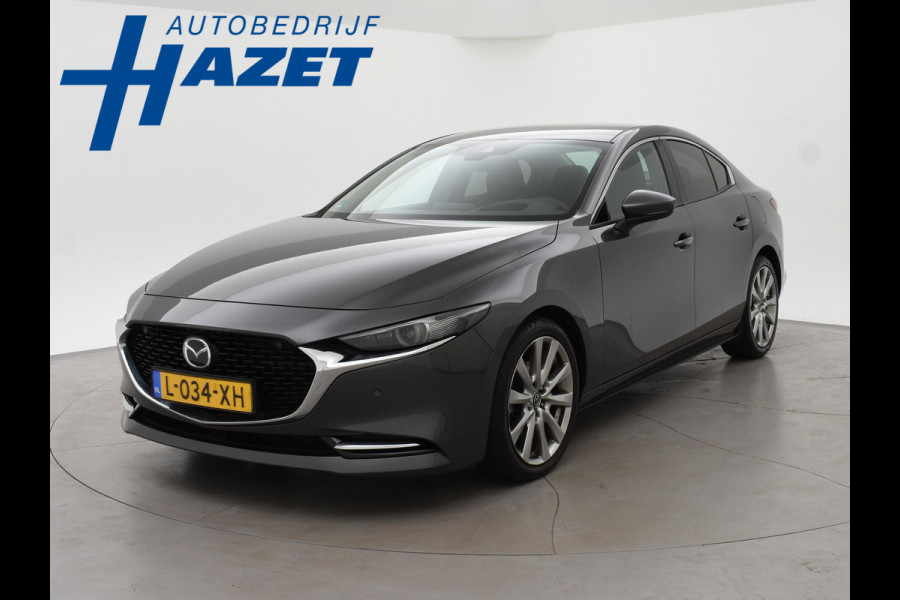 Mazda 3 2.0 e-SkyActiv-X M HYBRID 186 PK LUXURY + CARPLAY | BOSE | HEAD-UP | ADAPTIVE CRUISE | MEMORY | STOEL/STUURVERW.