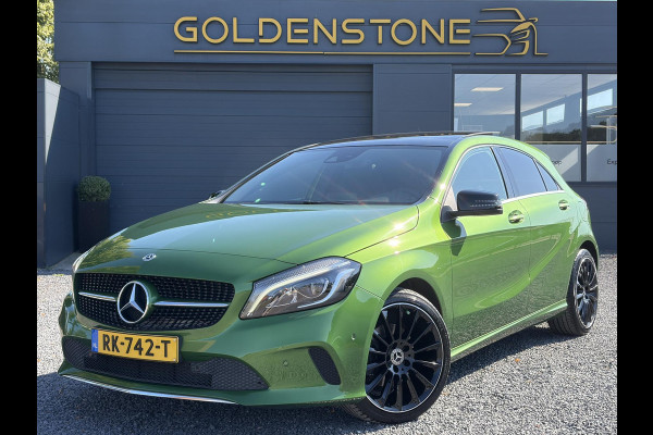 Mercedes-Benz A-Klasse 160 Ambition Automaat l Dealer Onderhouden l Pano l Carplay l Stoelverw l Navi l Halfleder l Pdc l LED l Clima l Cruise l Lm velgen l 102pk l N.A.P l Apk tot 07-2027