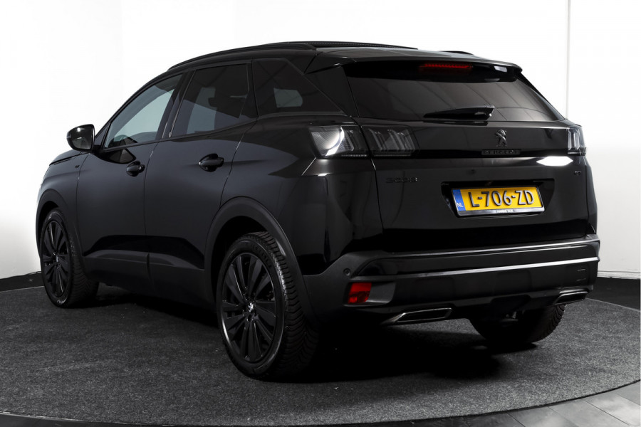 Peugeot 3008 1.2 PureTech Blue Lease GT 131 PK | black pakket | S/K-Panodak | Dig. Cockpit | Adapt. Cruise | Stoelverw. | PDC | Camera | NAV + App. Connect | ECC | Elek. Klep | LM 19" |