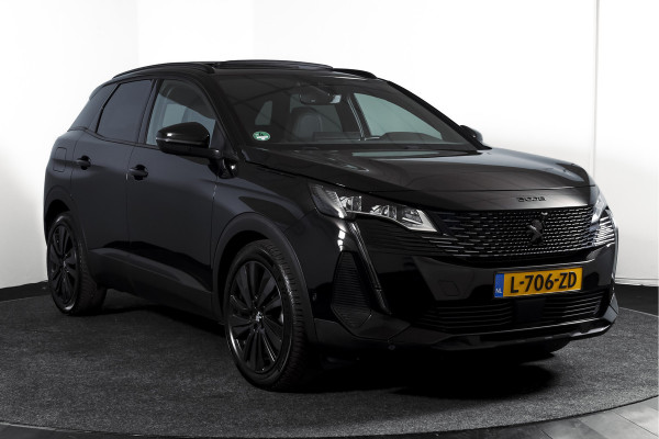 Peugeot 3008 1.2 PureTech Blue Lease GT 131 PK | black pakket | S/K-Panodak | Dig. Cockpit | Adapt. Cruise | Stoelverw. | PDC | Camera | NAV + App. Connect | ECC | Elek. Klep | LM 19" |