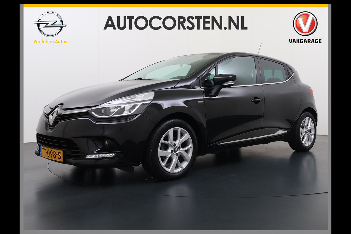 Renault Clio 90PK Navi Airco Bluetooth Pdc Keyless 5drs Cruise Control Limited Smartphone integratie Isofix DAB Lmv Privacy Glas Led Origineel Nederlandse Auto