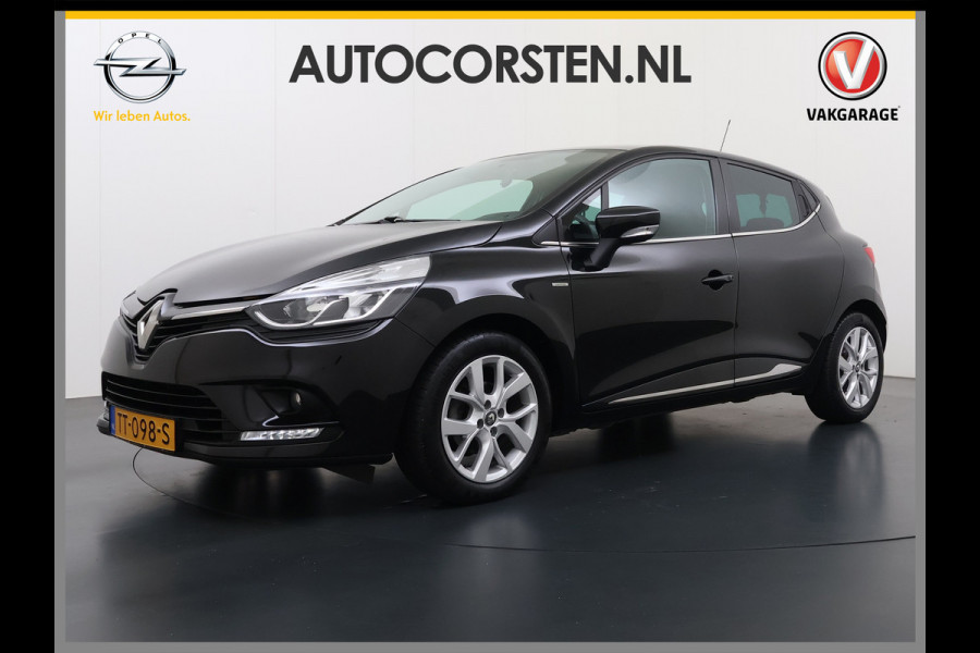 Renault Clio 90PK Navi Airco Bluetooth Pdc Keyless 5drs Cruise Control Limited Smartphone integratie Isofix DAB Lmv Privacy Glas Led Origineel Nederlandse Auto