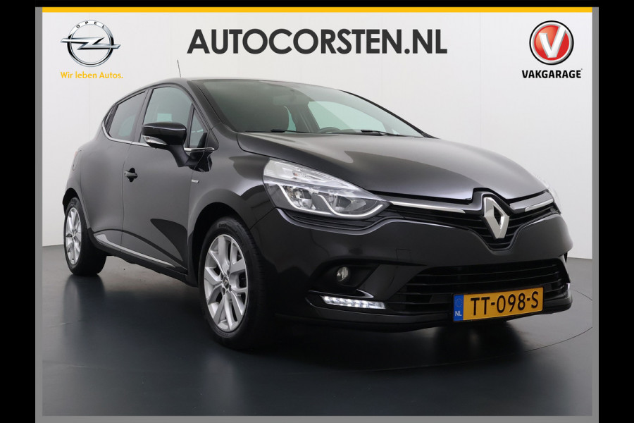 Renault Clio 90PK Navi Airco Bluetooth Pdc Keyless 5drs Cruise Control Limited Smartphone integratie Isofix DAB Lmv Privacy Glas Led Origineel Nederlandse Auto
