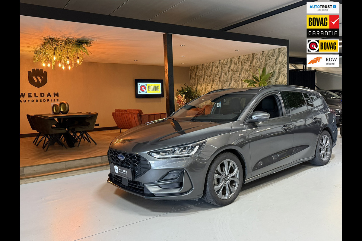 Ford FOCUS Wagon 1.0 EcoBoost Mild-Hybrid ST-Line | Automaat | StuurVW | StoelVW | CarPlay | Navi | LED | PDC | Rijklaar