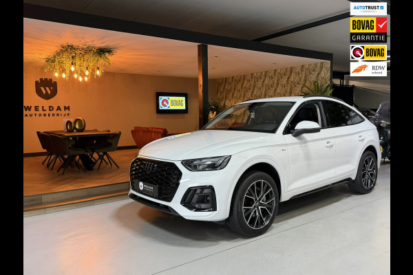 Audi Q5 Sportback 50 TFSI E Quattro S line|Garantie|Dealerondh|ACC|Lane Ass|Camera|Xenon|Rijklaar