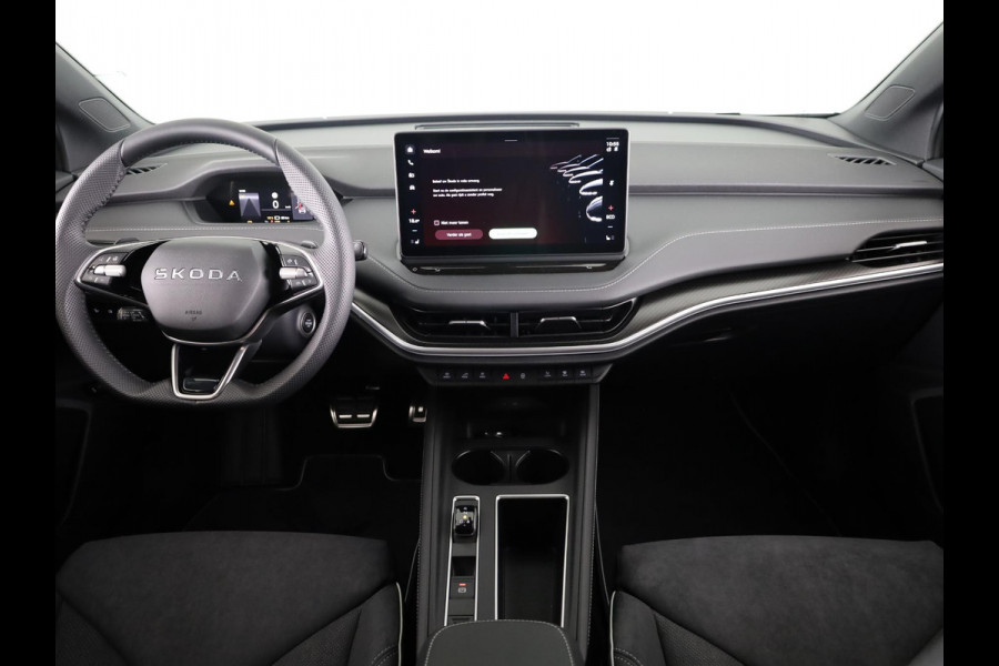 Škoda Elroq 85 Sportline | Trekhaak | elektr. achterklep | Matrix LED | Travel Assist | Stuur - en stoelverwarming |