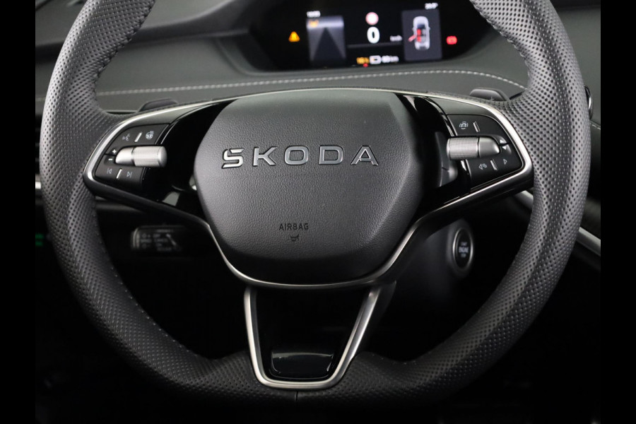 Škoda Elroq 85 Sportline | Trekhaak | elektr. achterklep | Matrix LED | Travel Assist | Stuur - en stoelverwarming |