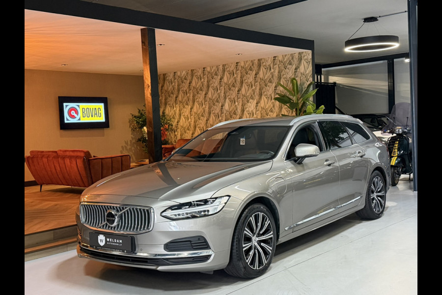 Volvo V90 2.0 T6 AWD Inscription SOH 92%|340PK|ACC|LaneAssist|Luxe|Camera|Elektr.Trekhaak|Garantie|Rijklaar