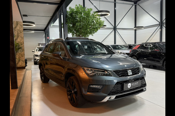 Seat Ateca 1.5 TSI Xcellence|Pano|Alcantara|19" Zwarte Velgen|360° Camera|Keyless|Sfeerverlichting|Virtueel Cockpit|Rijklaar