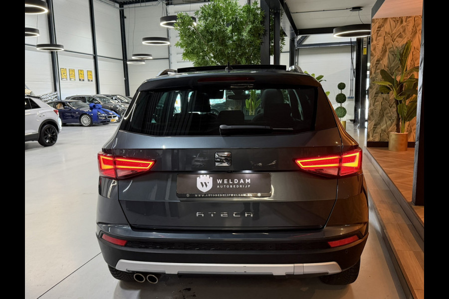 Seat Ateca 1.5 TSI Xcellence|Pano|Alcantara|19" Zwarte Velgen|360° Camera|Keyless|Sfeerverlichting|Virtueel Cockpit|Rijklaar