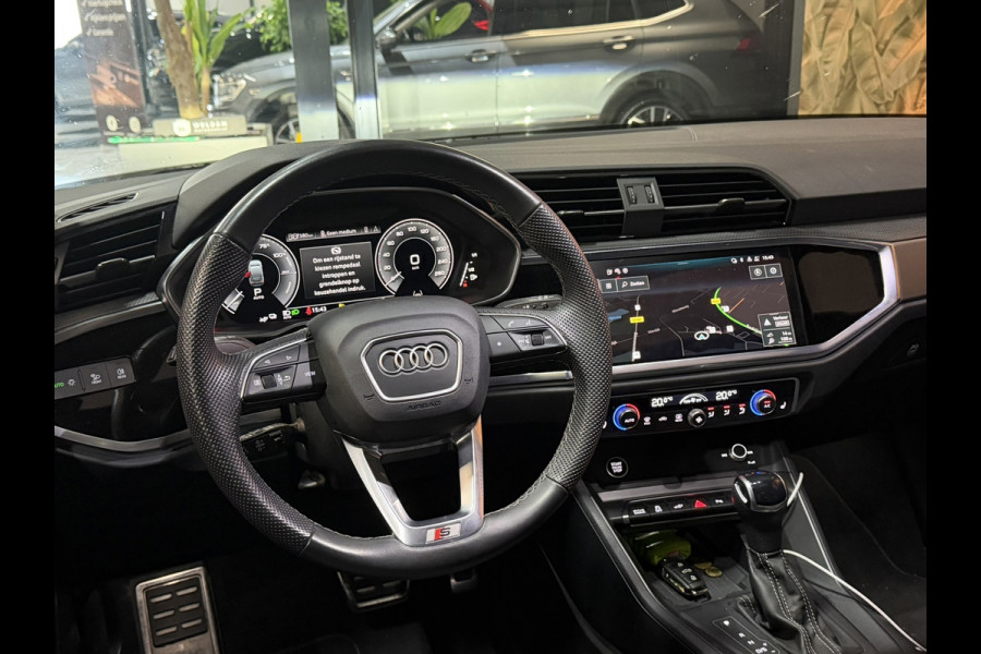 Audi Q3 Sportback 45 TFSI e S Edition|245pk|Plug-in Hybrid|Dealerondh|Adaptieve Cruise|Pano|Matrix LED|Blindspot|Keyless|Rijklaar