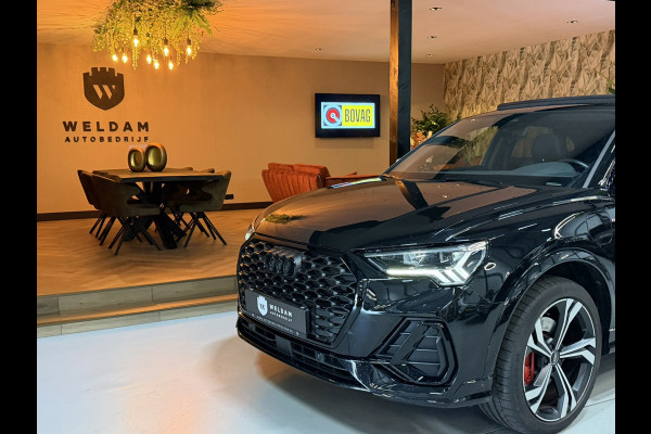 Audi Q3 Sportback 45 TFSI e S Edition|245pk|Plug-in Hybrid|Dealerondh|Adaptieve Cruise|Pano|Matrix LED|Blindspot|Keyless|Rijklaar