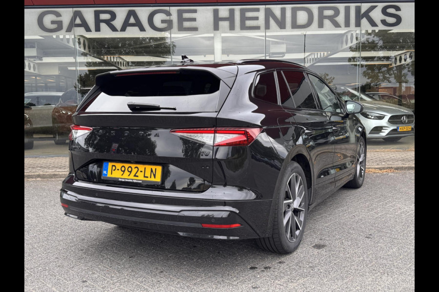 Škoda ENYAQ iV 60 Sportline | SOH: 93,4% | Elektr. Trekhaak| Matrix LED Verlichting | stuur/stoel verwarming | Cruise Control | Navi | Carplay | Camera |